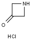 3-azetidinone hydrochloride Struktur