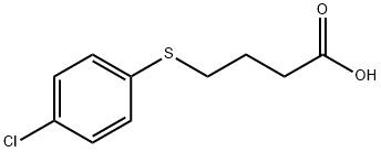 4-(4-CHLORO-PHENYLSULFANYL)-BUTYRIC ACID Struktur