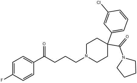 Haloperidine Struktur