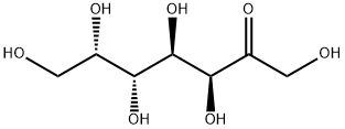 L-galacto-2-Heptulose Struktur