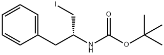 N-[(1R)-1-(IodoMethyl)-2-phenylethyl]carbaMic Acid 1,1-DiMethylethyl Ester Struktur