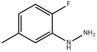 Hydrazine, (2-fluoro-5-methylphenyl)- (9CI) Struktur