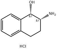 (1S,2R)-cis-2-AMino-1,2,3,4-tetrahydro-1-naphthol hydrochloride Struktur