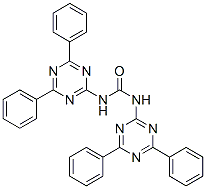 1,3-Bis(4,6-diphenyl-1,3,5-triazin-2-yl)urea Struktur