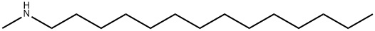 N-methyltetradecylamine Struktur