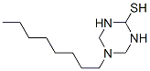 tetrahydro-5-octyl-1,3,5-triazine-2-thiol  Struktur