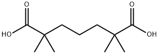 2,2,6,6-TETRAMETHYLPIMELIC ACID Struktur