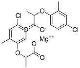 magnesium 2-[(4-chloro-o-tolyl)oxy]propionate Struktur