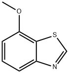 Benzothiazole, 7-methoxy- (7CI,8CI) Struktur