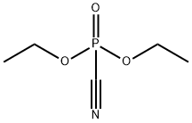 Diethyl cyanophosphonate Struktur