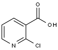 2-Chloronicotinic acid Structure