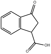 3-オキソインダン-1-カルボン酸 化學構(gòu)造式