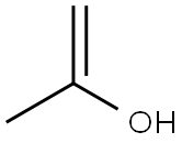 prop-1-en-2-ol Struktur