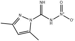 1-NITROGUANYL-3,5-DIMETHYL-PYRAZOLE Struktur