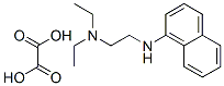 N-(2-DIETHYLAMINOETHYL)-1-NAPHTHYLAMINE OXALATE Struktur