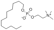 DODECYL PHOSPHOCHOLINE Struktur