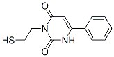 3-(2-Mercaptoethyl)-6-phenyluracil Struktur