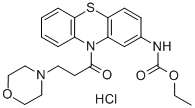 MORACIZINE HYDROCHLORIDE Struktur