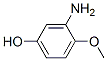 3-Amino-4-methoxyphenol Struktur