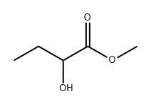 2-Hydroxybutanoic acid methyl ester Struktur