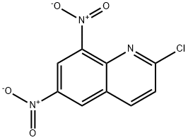 2-CHLORO-6,8-DINITRO-QUINOLINE Struktur