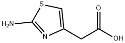 2-Aminothiazole-4-acetic acid Struktur