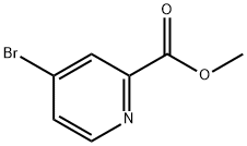 4-BROMO-PYRIDINE-2-CARBOXYLIC ACID METHYL ESTER Structure