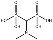 [(dimethylamino)methylene]bisphosphonic acid Struktur