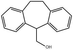 10,11-dihydro-5H-Dibenzo[a,d]cycloheptene-5-Methanol Struktur