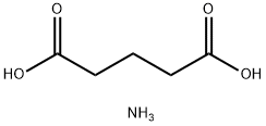 ammonium hydrogen glutarate  Struktur