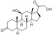 5-ALPHA-DIHYDROCORTICOSTERONE Struktur