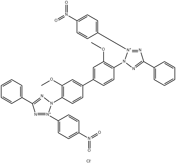 Nitrotetrazolium blue chloride Struktur