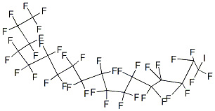 heptatriacontafluoro-18-iodooctadecane Struktur