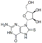 8-thioguanosine Struktur