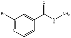 2-Bromoisonicotinohydrazide Struktur