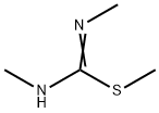 N,N'-DIMETHYLCARBAMIMINOTHIOIC ACID METHYL ESTER Struktur