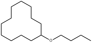 cyclododecylbutylether Struktur