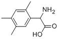 AMINO(2,4,5-TRIMETHYLPHENYL)ACETIC ACID Struktur