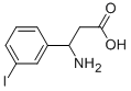 3-(3-IODOPHENYL)-BETA-ALANINE Struktur