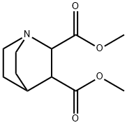 1,4-Diazabicyclo[2.2.2]octane-2,3-dicarboxylic acid dimethyl ester Struktur