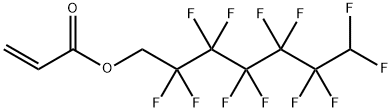 1H,1H,7H-DODECAFLUOROHEPTYL ACRYLATE Structure