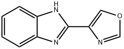 Benzimidazole, 2-(4-oxazolyl)- (8CI) Struktur