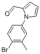 1-(4-BROMO-3-METHYLPHENYL)-1H-PYRROLE-2-CARBALDEHYDE Struktur