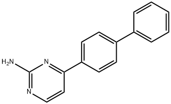 4-[1,1'-BIPHENYL]-4-YL-2-PYRIMIDINAMINE Struktur