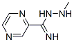 Pyrazinecarboximidic acid, 2-methylhydrazide (9CI) Struktur