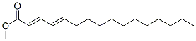 Methyl hexadecadienoate Struktur