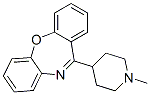 11-(1-Methyl-4-piperidyl)dibenz[b,f][1,4]oxazepine Struktur