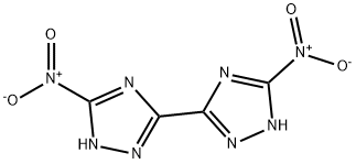 5,5'-dinitro-2H,2'H-3,3'-bi-1,2,4-triazole Struktur