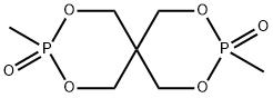 3,9-dimethyl-2,4,8,10-tetraoxa-3,9-diphosphaspiro[5.5]undecane 3,9-dioxide  Struktur