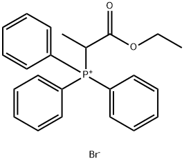 [1-(Ethoxycarbonyl)ethyl]triphenylphosphonium bromide Struktur